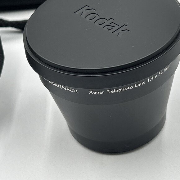 Kodak Schneider 1.4 x 55mm Xenar Telephoto Lens Black- W/ Case Made In Japan - Picture 6 of 9
